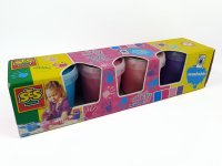 SES Creative Fingerfarbe Girly, 4 Farben je 150 ml,...