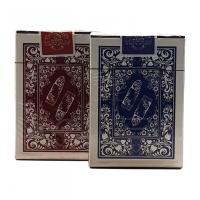 Bullets Kartenspiel, 4 Eckzeichen Poker, Anglo-Amerikanisches Bild