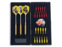 Dart Set "schwarz rot gelb" 16g Softdart
