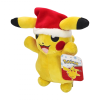 Pokémon - Weihnachts Pikachu Plüschfigur