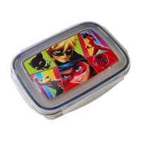 Brotzeitdose Miraculous 850 ml Edelstahl